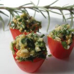 Cherry Tomatoes Stuffed With Gremolata