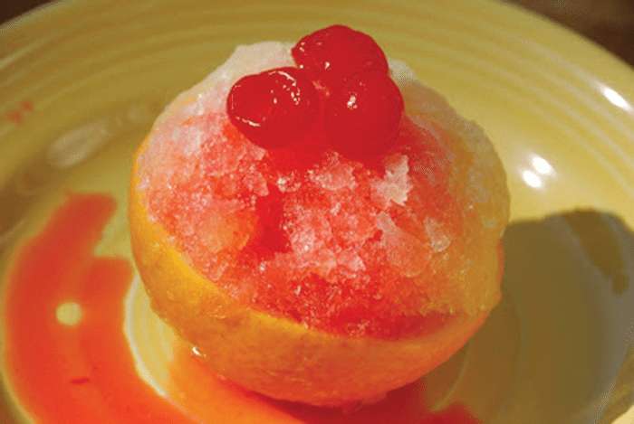 Sunset Orange Granita