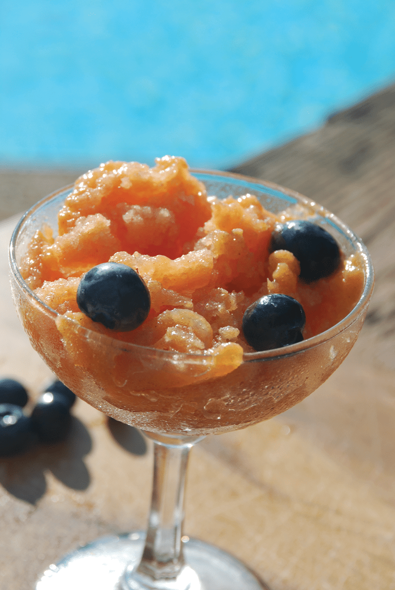Peach Granita