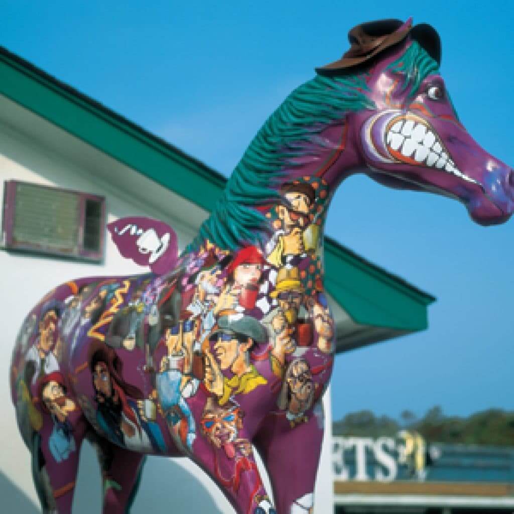 Outer Banks Horse Statues Outer Banks Coastal Life