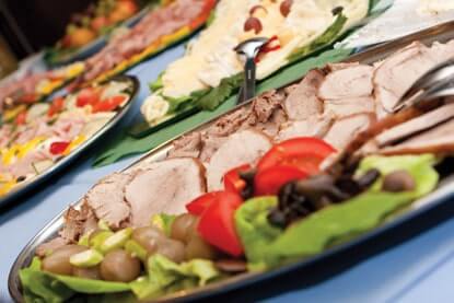 Catered food deli