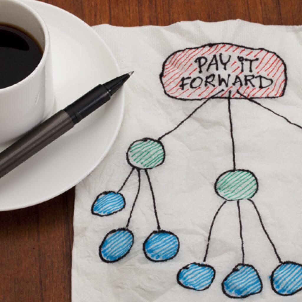 Lucky Us! It’s International Pay-it-Forward Day