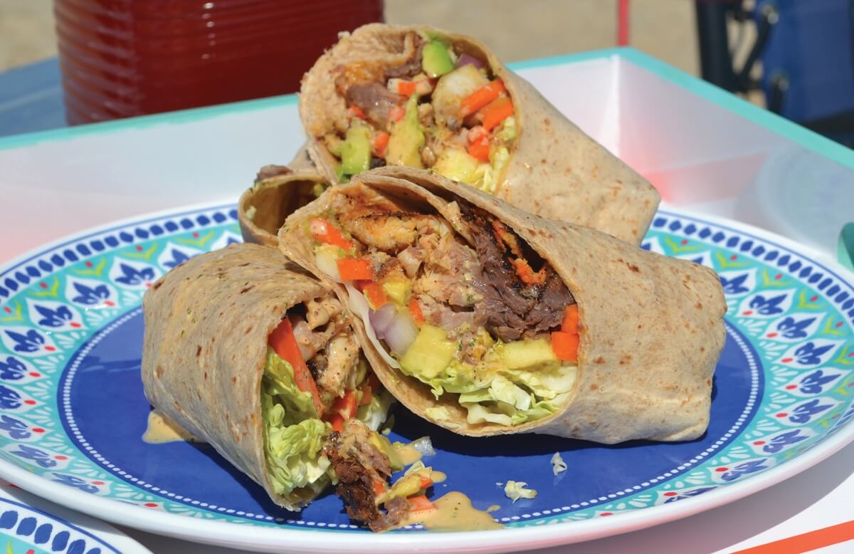 Chili Lime Mahi Wraps