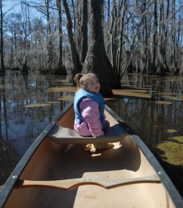 Canoe at Merchants Millpond State Park