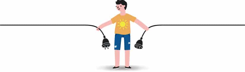 Unplugging on vacation