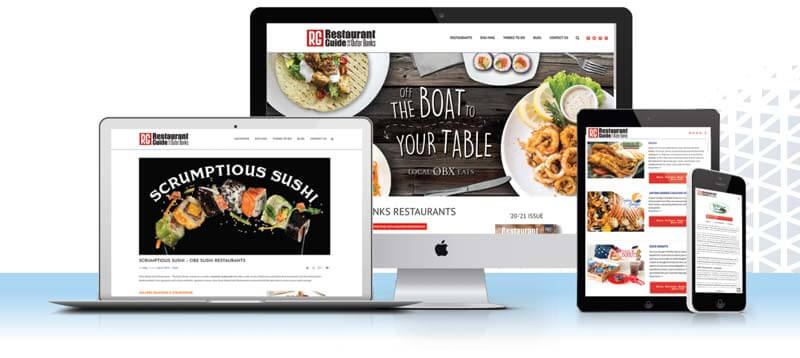 responsive website outer banks