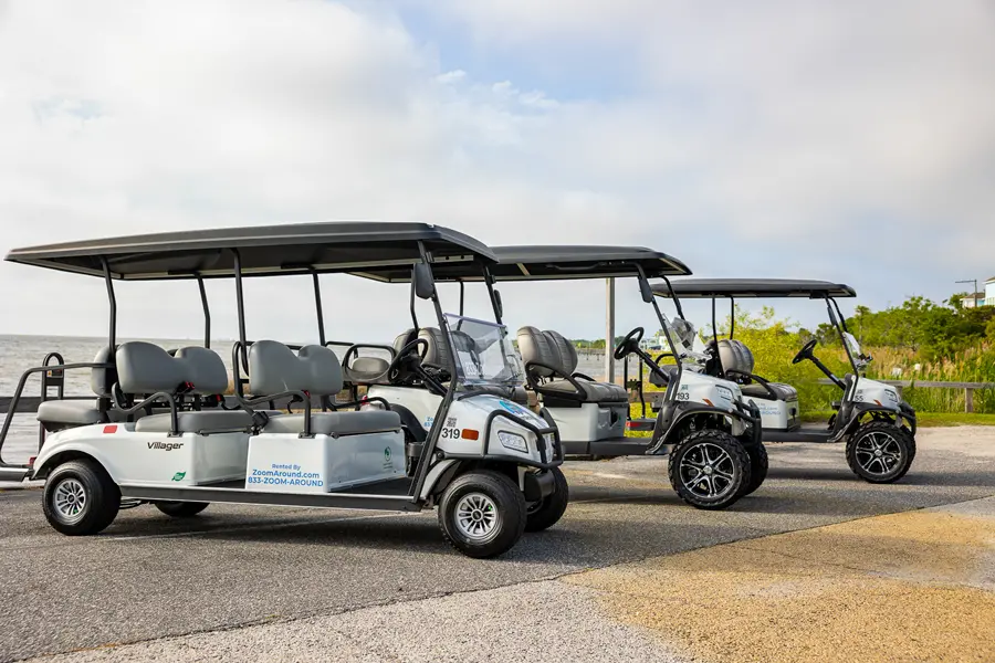 ZoomAround Street Legal Golf Cart Rentals