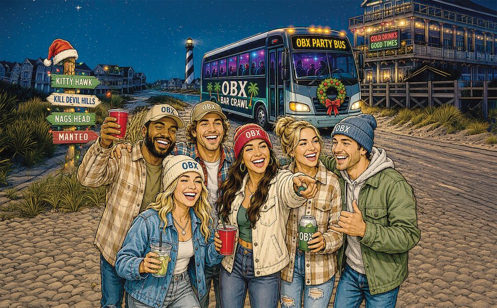 OBX Christmas pub crawl