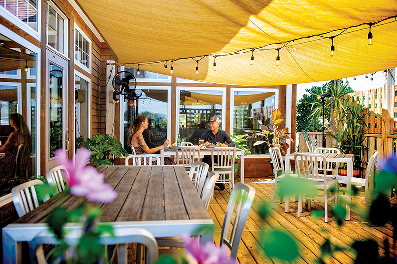 A favorite gathering spot in Kitty Hawk, TRiO Restaurant & Market offers a more intimate take on Outer Banks outdoor dining, with a charming patio, casually inventive food and an impressive selection of cocktails, wine, beer and charcuterie.