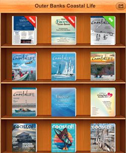 Outer Banks Coastal Life Magazine Bookcase